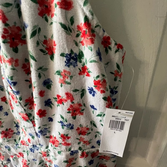 NWT Old Navy floral sundress size L - Picture 4 of 4
